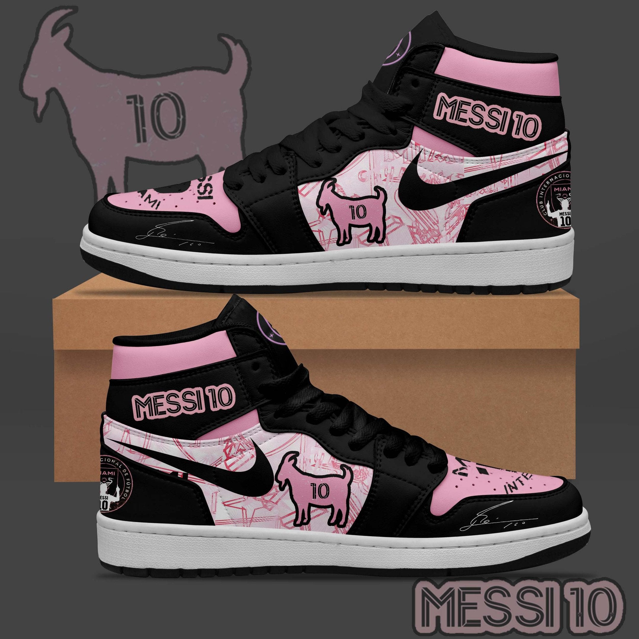 Ideafootwear Lionel Messi AJ1 High Sneakers Shoes For Men And Women 5