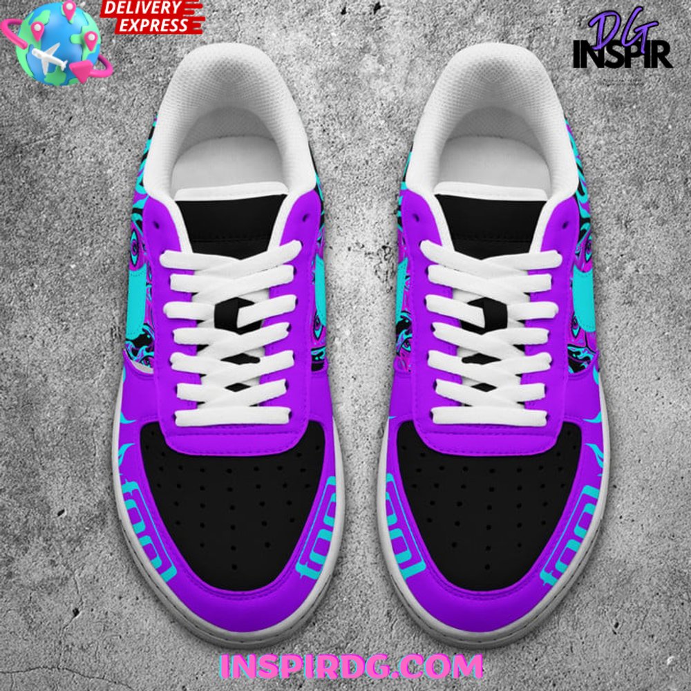 Ideafootwear Little Mermaid Air Low-Top Sneakers Shoes For Men And Women 1