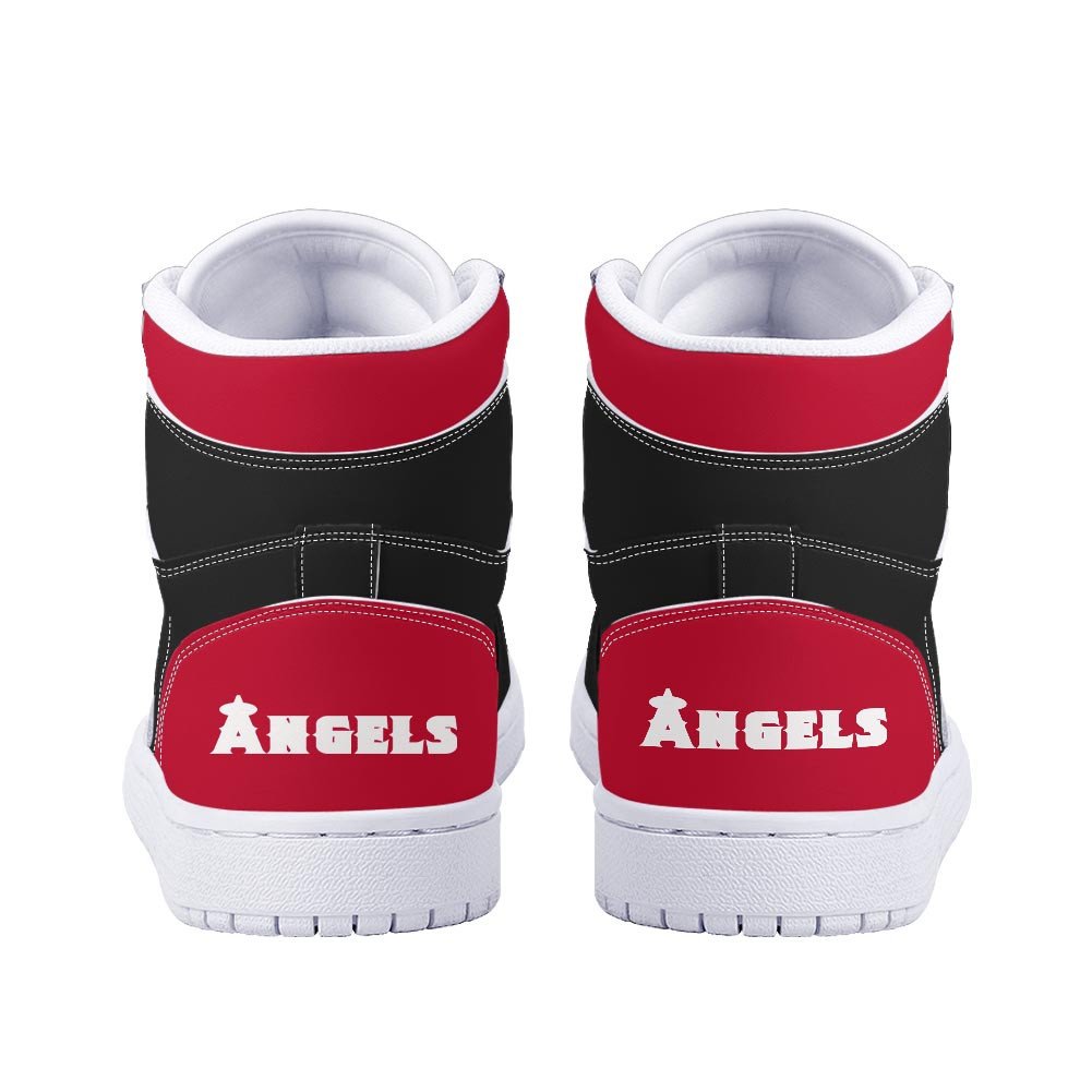 Ideafootwear Los Angeles Angels AJ1 High Sneakers Shoes For Men And Women 4