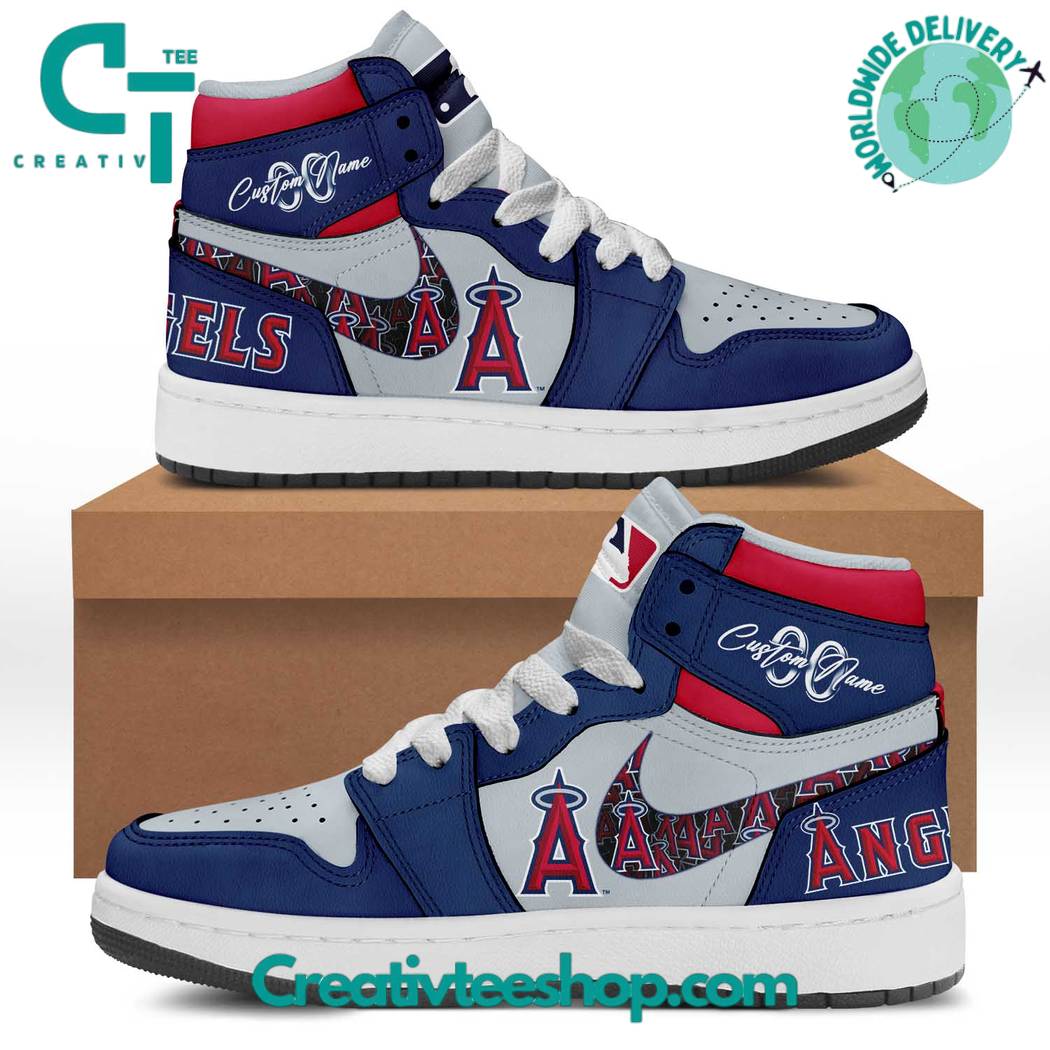 Ideafootwear Los Angeles Angels AJ1 High Sneakers Shoes For Men And Women 6