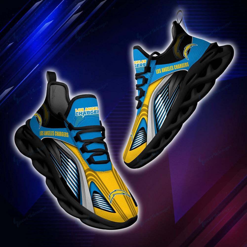 Ideafootwear Los Angeles Chargers Max Soul Shoes Sneakers For Men And Women 2