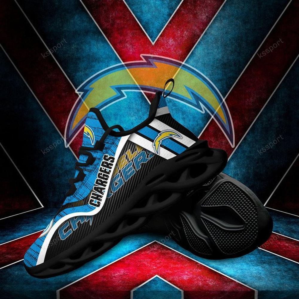 Ideafootwear Los Angeles Chargers Max Soul Shoes Sneakers For Men And Women 5