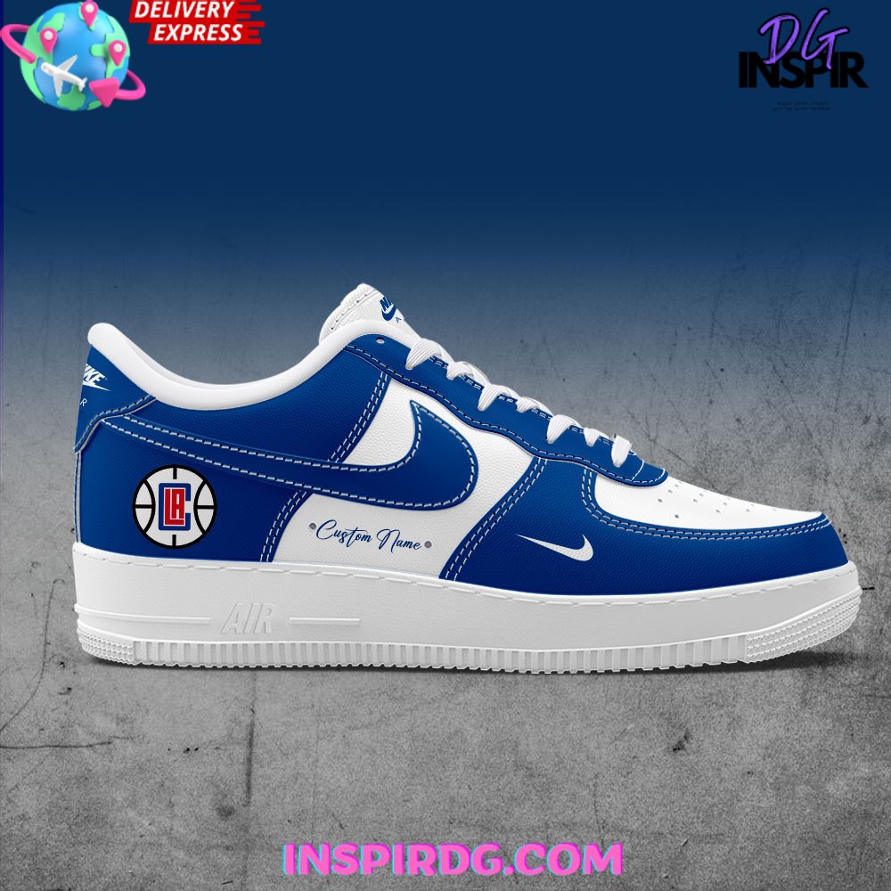 Ideafootwear Los Angeles Clippers Air Low-Top Sneakers Shoes For Men And Women 1