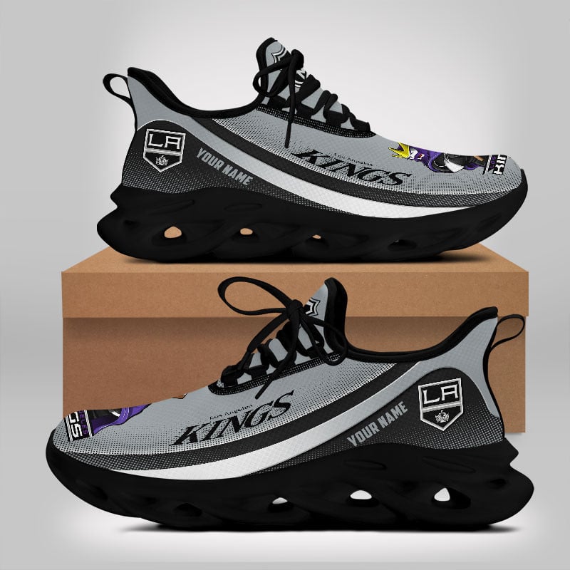 Ideafootwear Los Angeles Kings Max Soul Shoes Sneakers For Men And Women 2