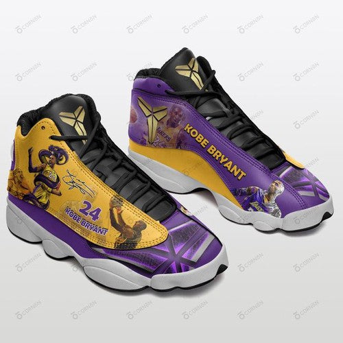 Ideafootwear Los Angeles Lakers AJ13 Sneakers Shoes For Men And Women 13
