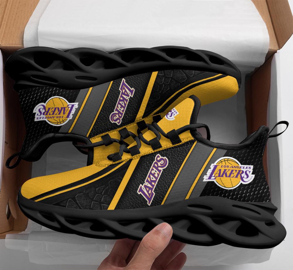 Ideafootwear Los Angeles Lakers Max Soul Shoes Sneakers For Men And Women 5