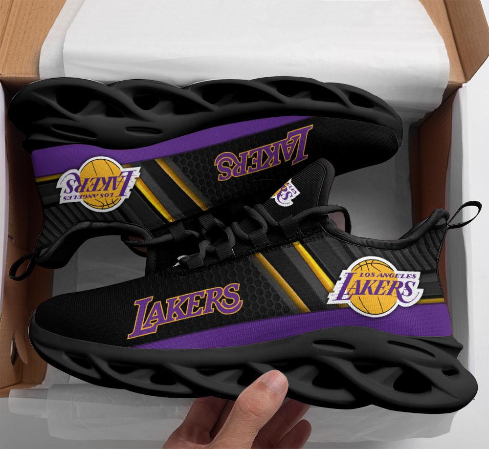 Ideafootwear Los Angeles Lakers Max Soul Shoes Sneakers For Men And Women 3