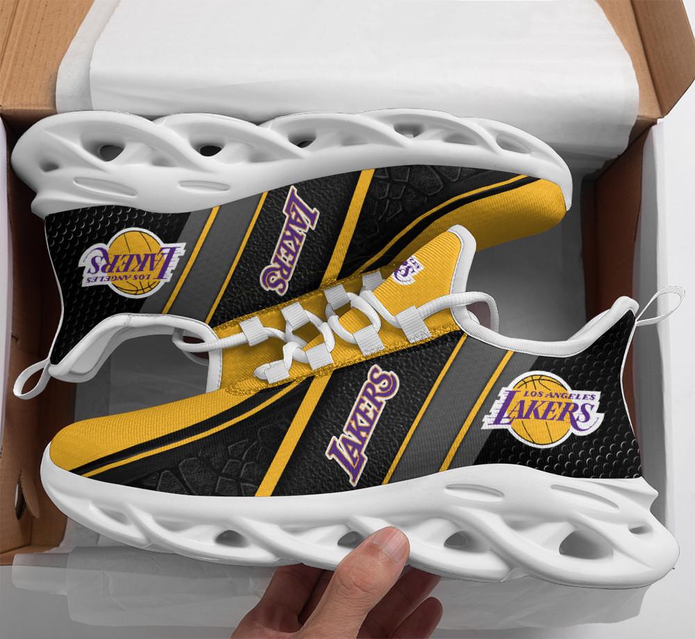 Ideafootwear Los Angeles Lakers Max Soul Shoes Sneakers For Men And Women 5