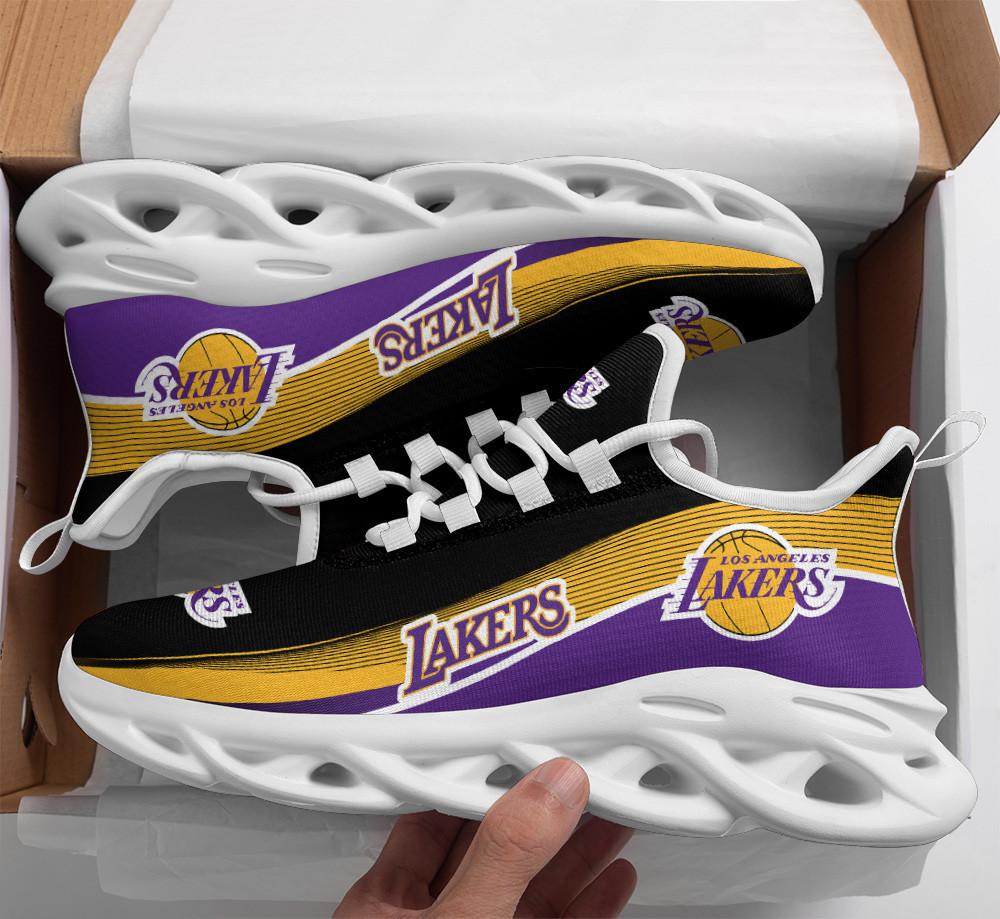 Ideafootwear Los Angeles Lakers Max Soul Shoes Sneakers For Men And Women 8