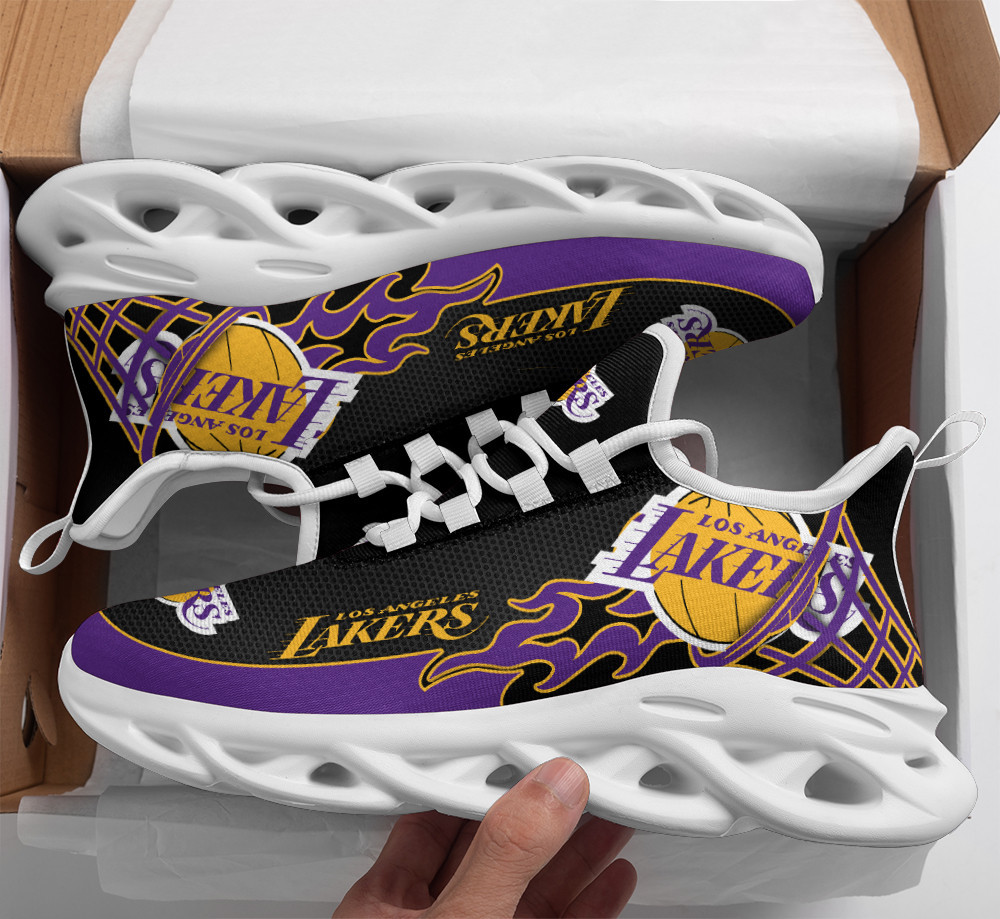 Ideafootwear Los Angeles Lakers Max Soul Shoes Sneakers For Men And Women 6
