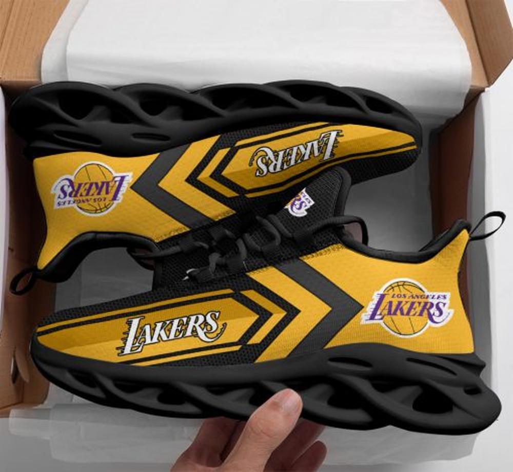 Ideafootwear Los Angeles Lakers Max Soul Shoes Sneakers For Men And Women 1