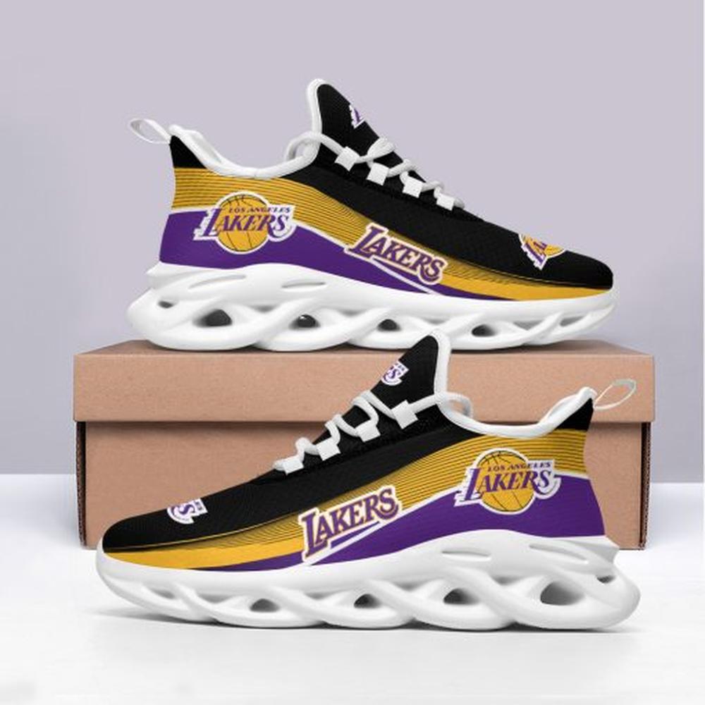 Ideafootwear Los Angeles Lakers Max Soul Shoes Sneakers For Men And Women 8