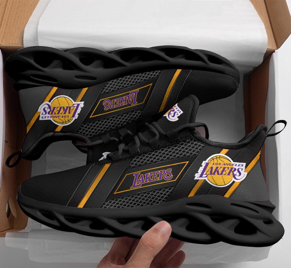 Ideafootwear Los Angeles Lakers Max Soul Shoes Sneakers For Men And Women 7