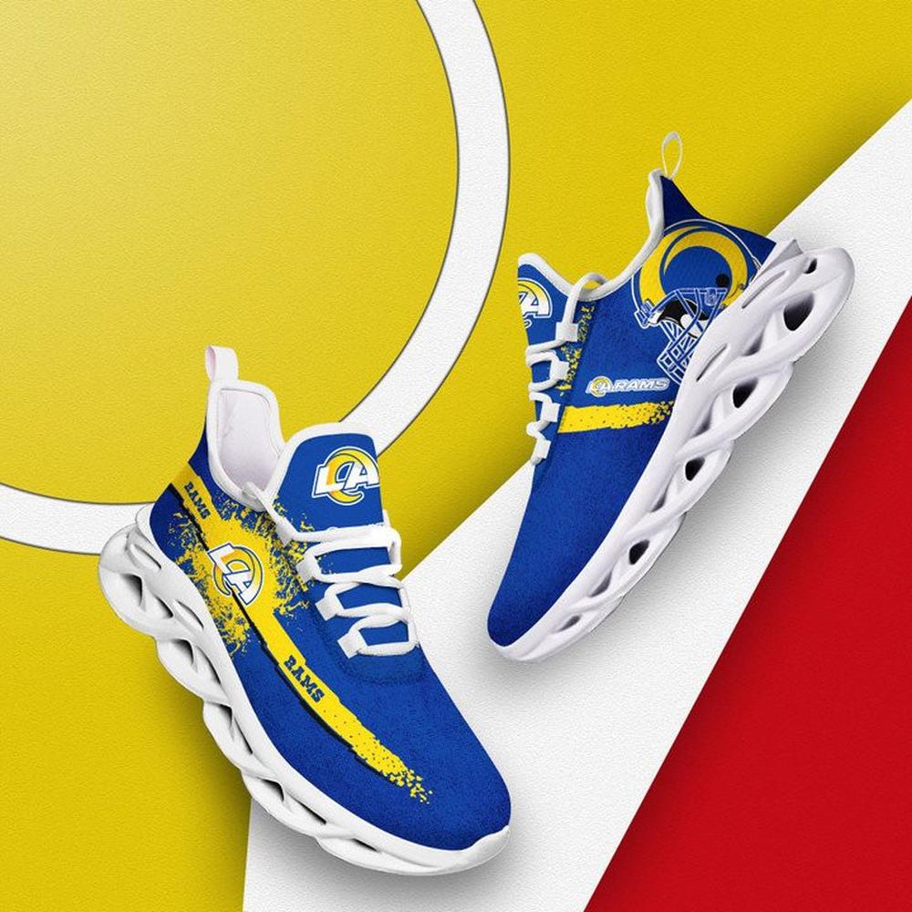 Ideafootwear Los Angeles Rams Max Soul Shoes Sneakers For Men And Women 3