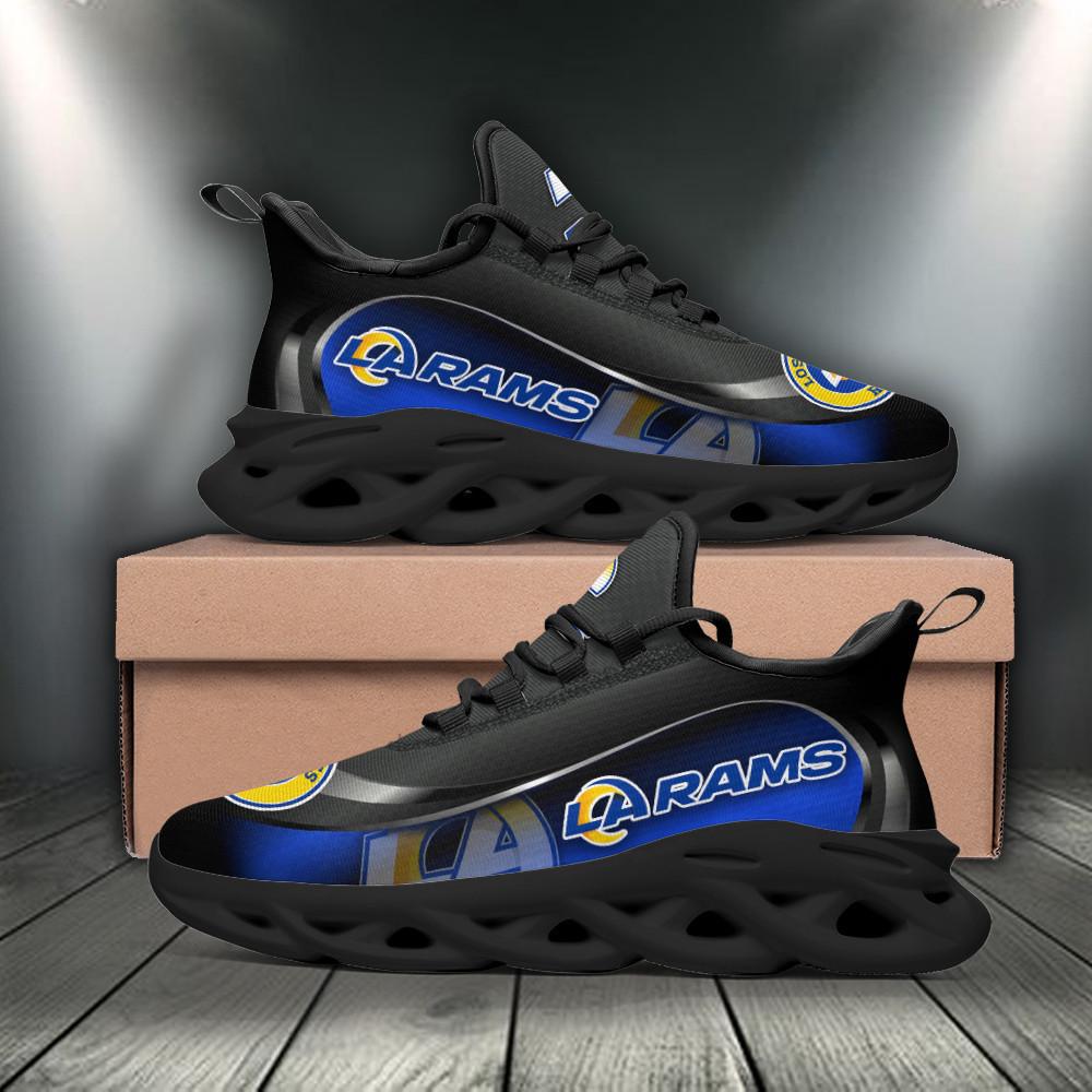 Ideafootwear Los Angeles Rams Max Soul Shoes Sneakers For Men And Women 13