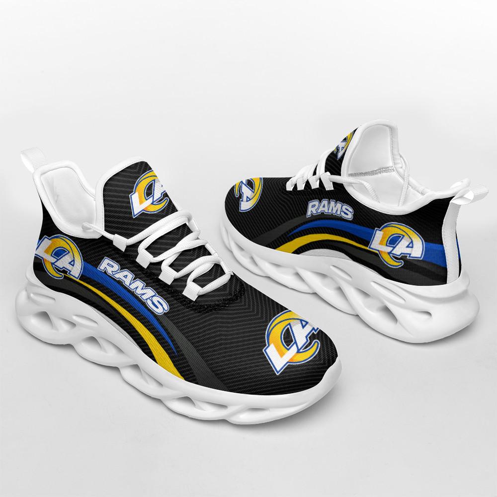 Ideafootwear Los Angeles Rams Max Soul Shoes Sneakers For Men And Women 9