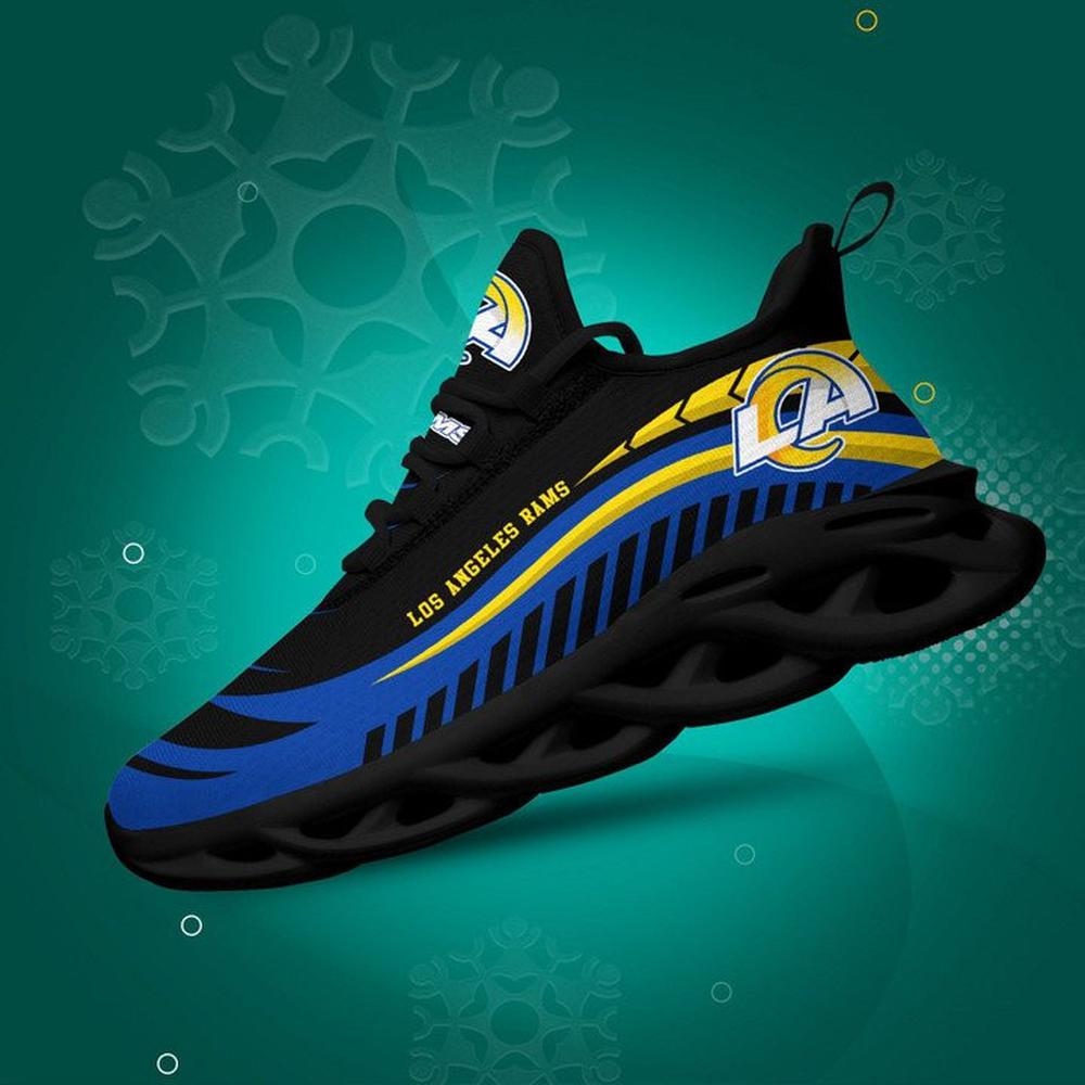 Ideafootwear Los Angeles Rams Max Soul Shoes Sneakers For Men And Women 6