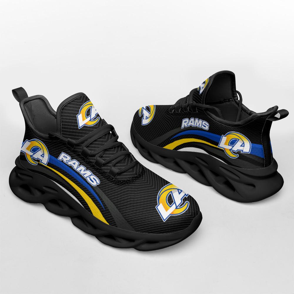 Ideafootwear Los Angeles Rams Max Soul Shoes Sneakers For Men And Women 9