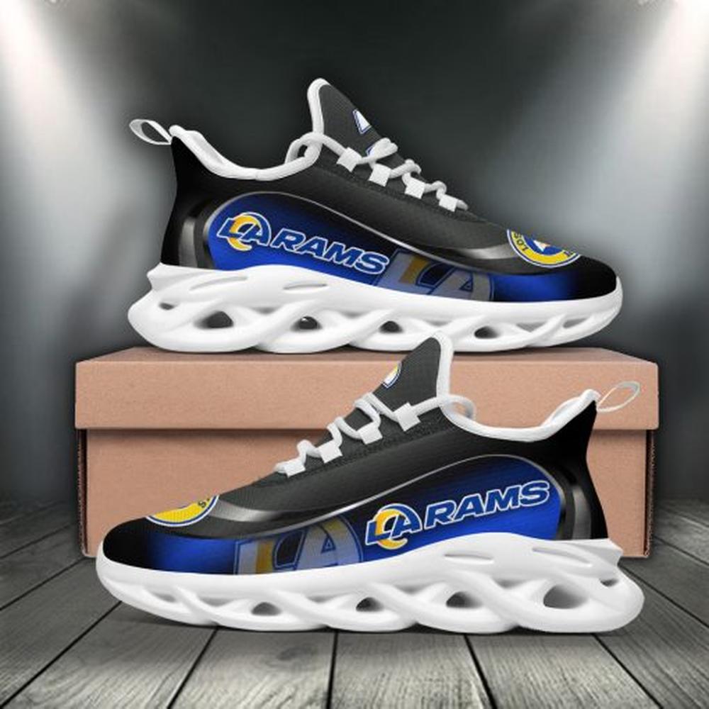 Ideafootwear Los Angeles Rams Max Soul Shoes Sneakers For Men And Women 13