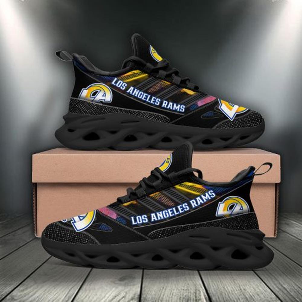 Ideafootwear Los Angeles Rams Max Soul Shoes Sneakers For Men And Women 19