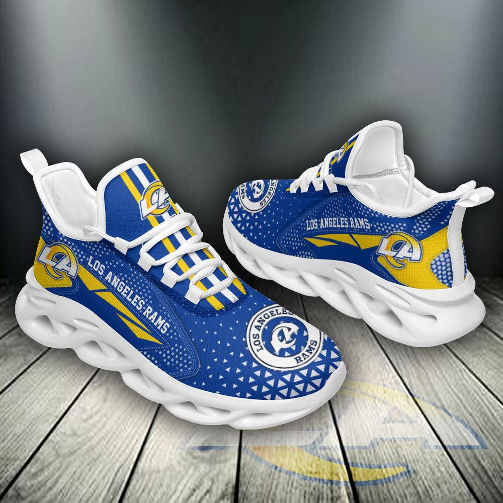 Ideafootwear Los Angeles Rams Max Soul Shoes Sneakers For Men And Women 16