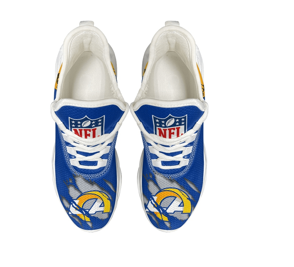 Ideafootwear Los Angeles Rams Max Soul Shoes Sneakers For Men And Women 21