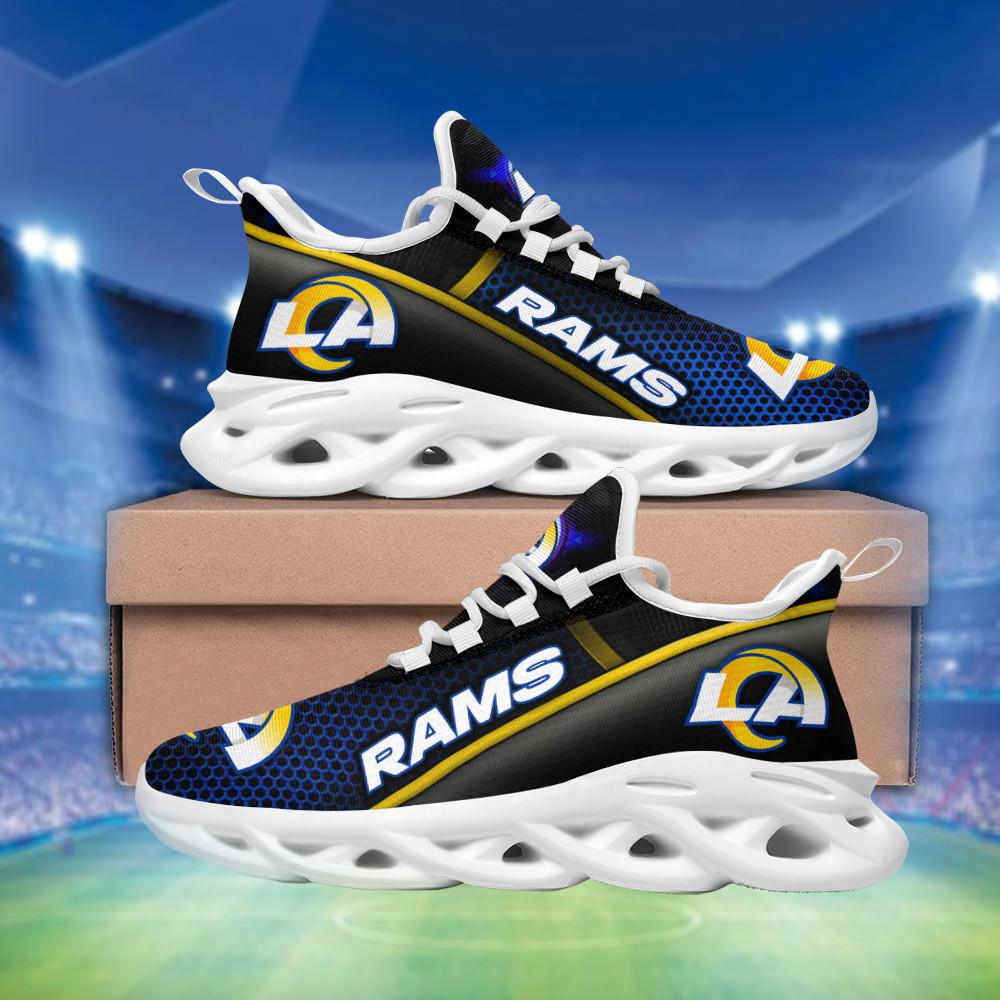 Ideafootwear Los Angeles Rams Max Soul Shoes Sneakers For Men And Women 15