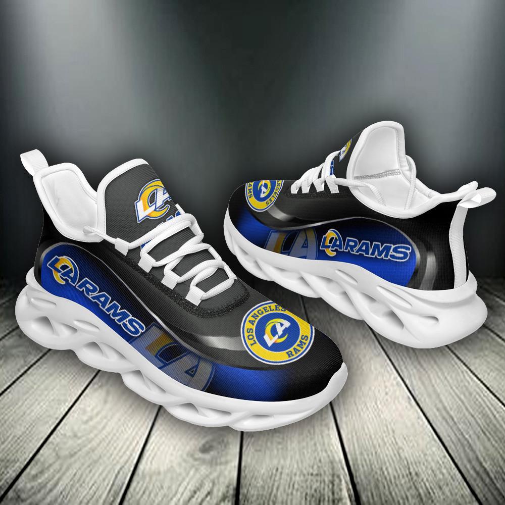 Ideafootwear Los Angeles Rams Max Soul Shoes Sneakers For Men And Women 13