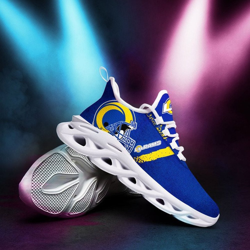 Ideafootwear Los Angeles Rams Max Soul Shoes Sneakers For Men And Women 3