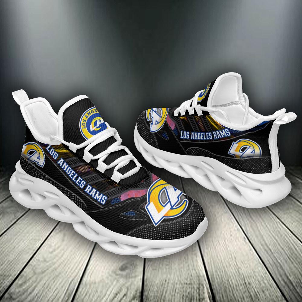 Ideafootwear Los Angeles Rams Max Soul Shoes Sneakers For Men And Women 19