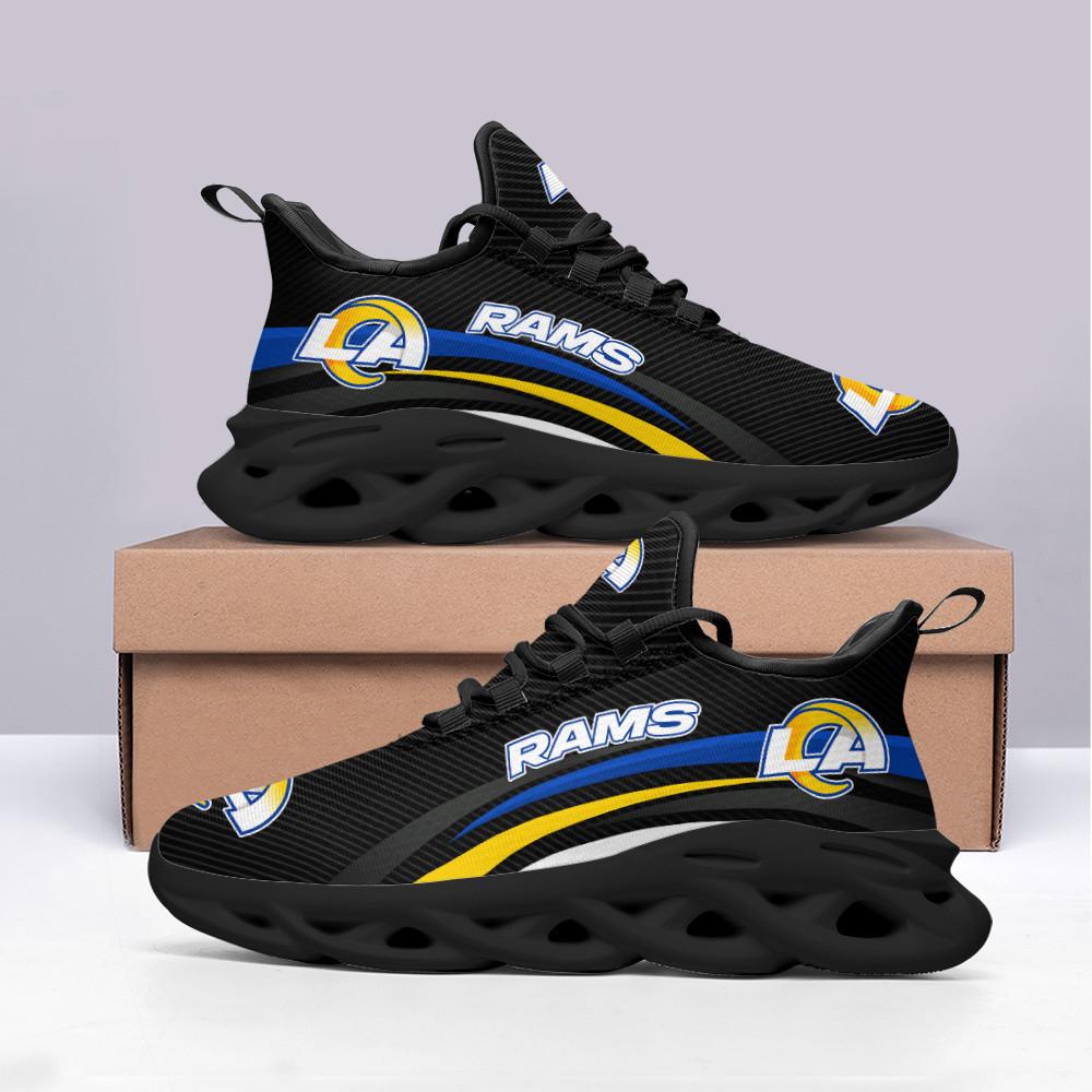 Ideafootwear Los Angeles Rams Max Soul Shoes Sneakers For Men And Women 9