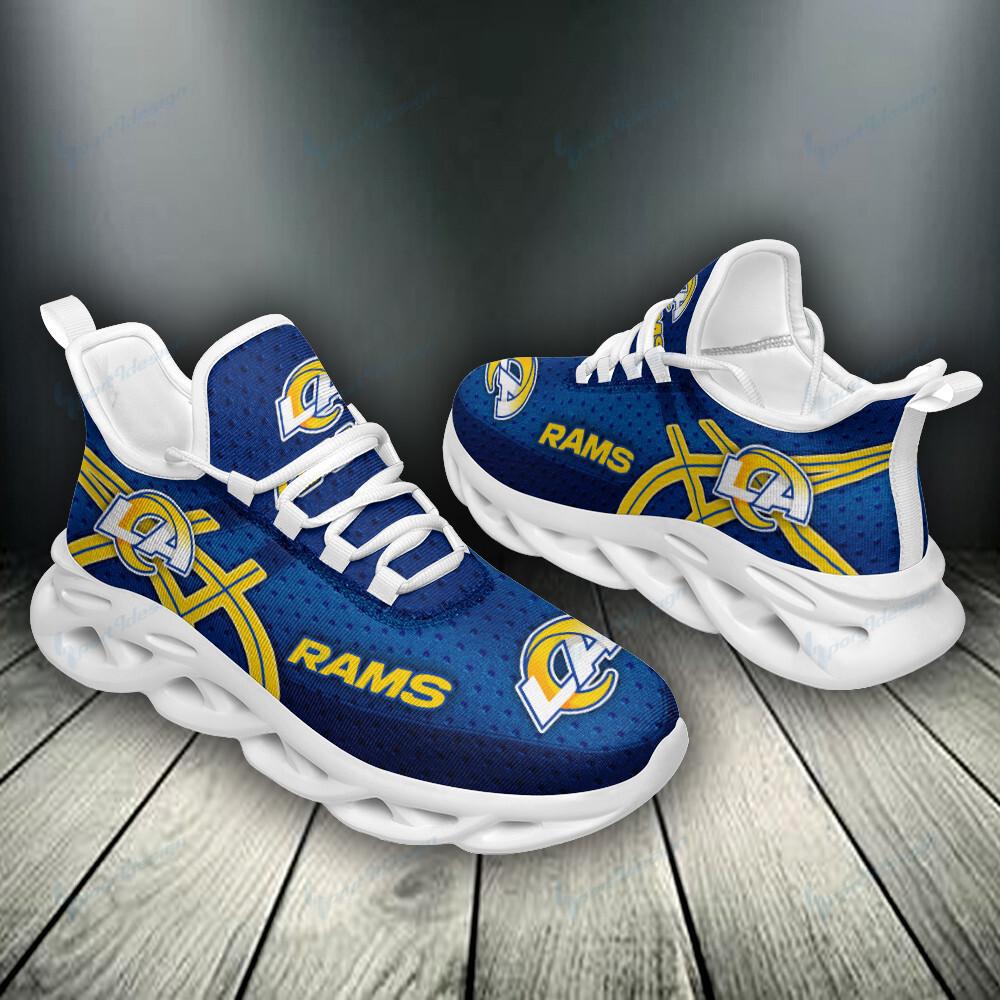 Ideafootwear Los Angeles Rams Max Soul Shoes Sneakers For Men And Women 17