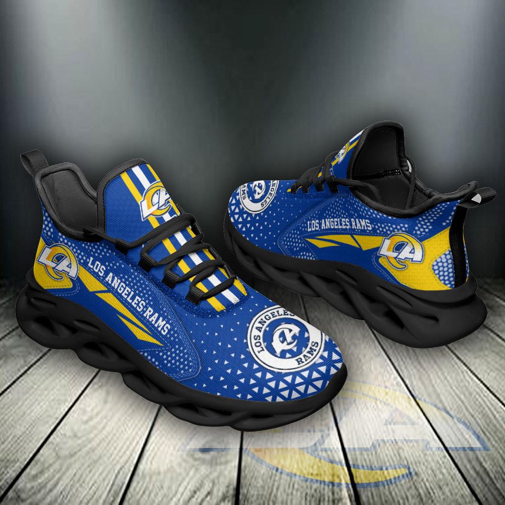 Ideafootwear Los Angeles Rams Max Soul Shoes Sneakers For Men And Women 16