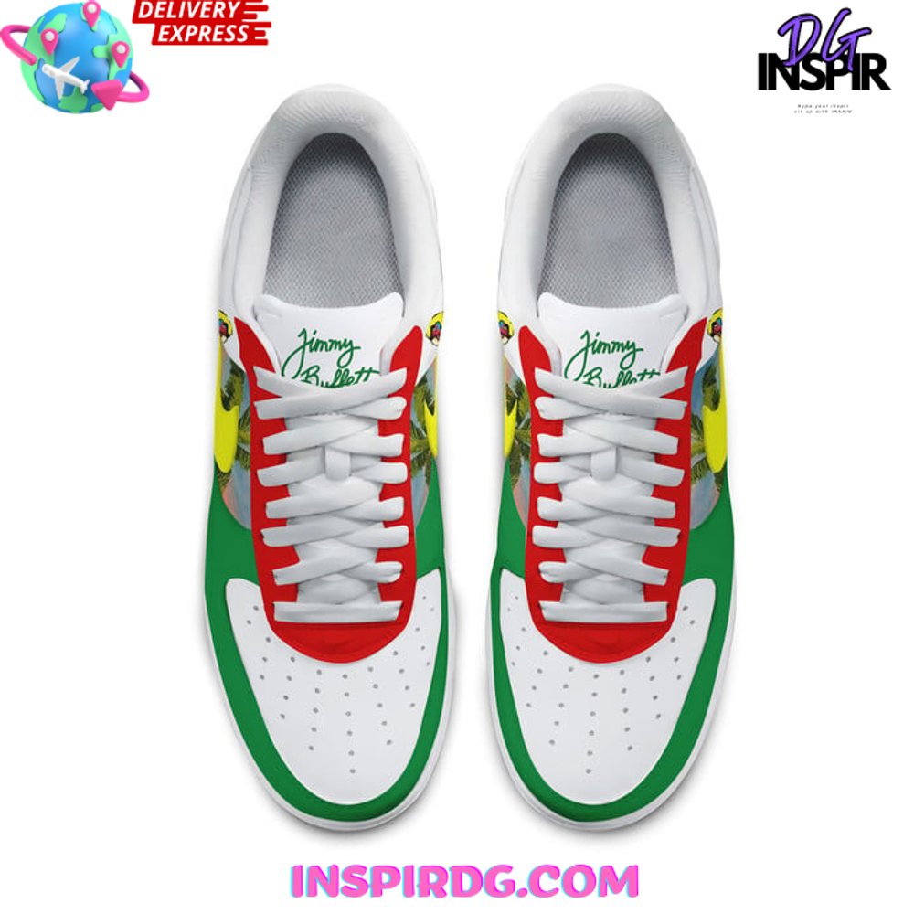 Ideafootwear Jimmy Buffett Air Low-Top Sneakers Shoes For Men And Women 11