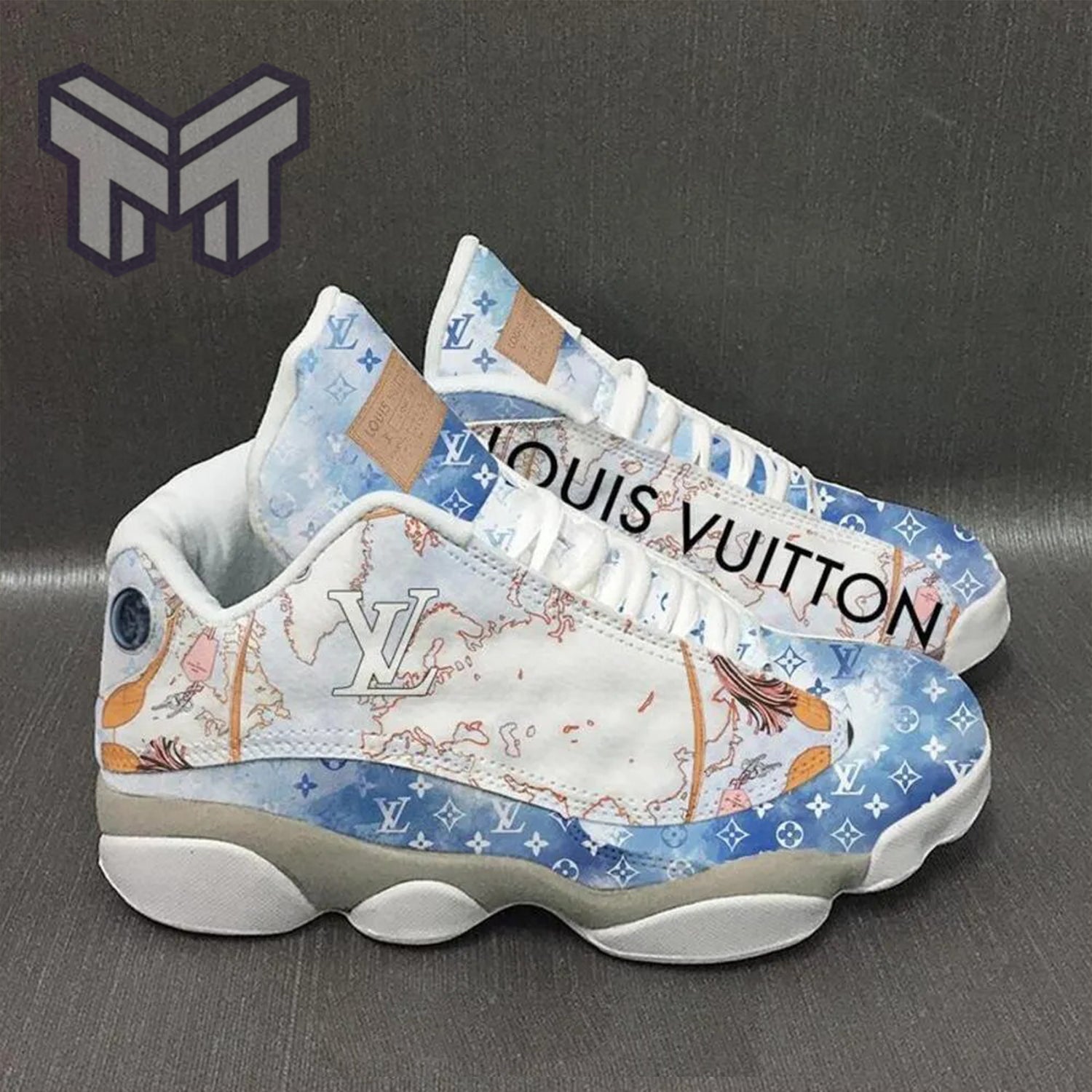 Ideafootwear Louis Vuitton AJ13 Sneakers Shoes For Men And Women 11