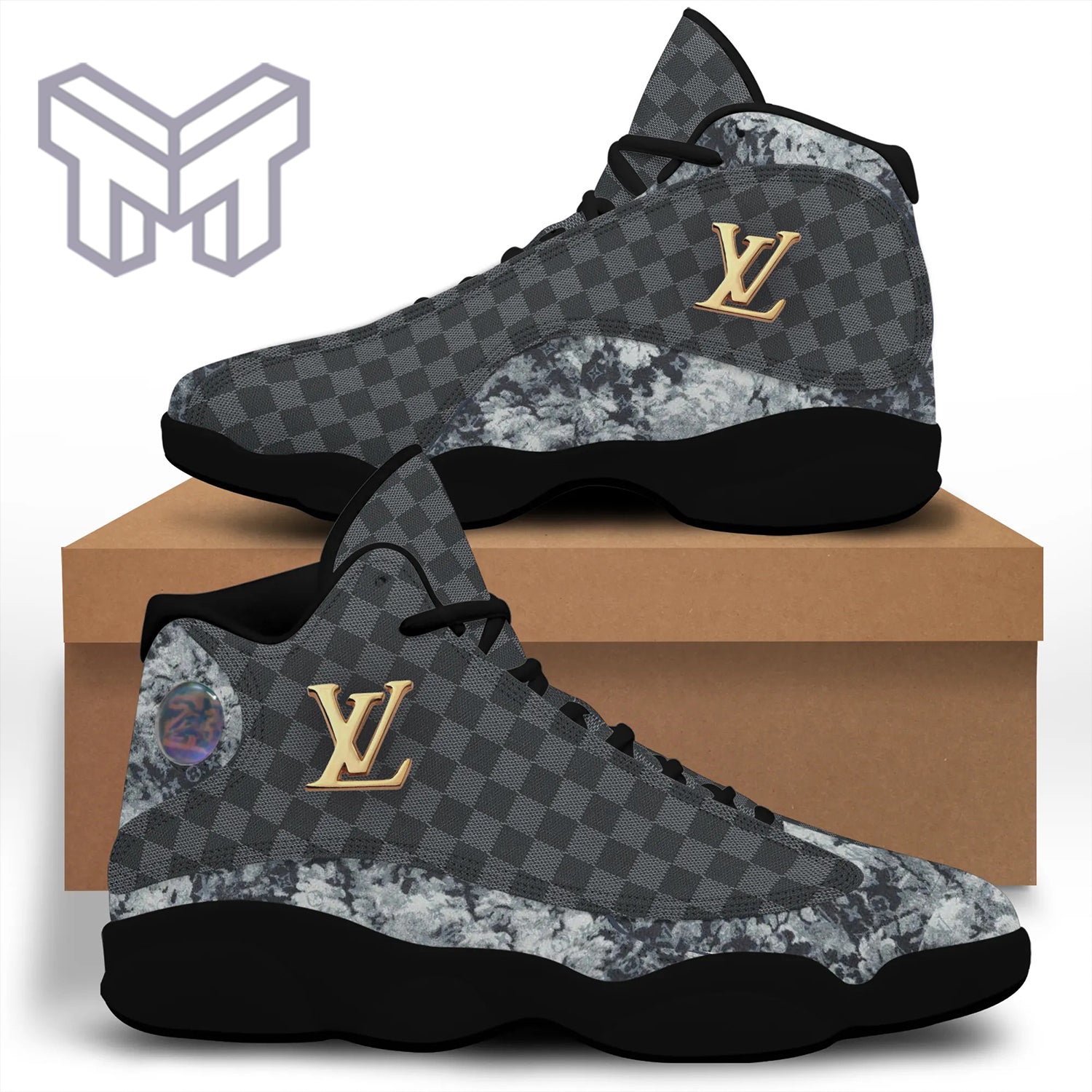 Ideafootwear Louis Vuitton AJ13 Sneakers Shoes For Men And Women 39