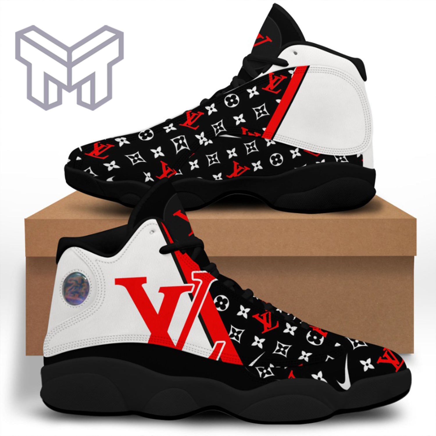 Ideafootwear Louis Vuitton AJ13 Sneakers Shoes For Men And Women 60