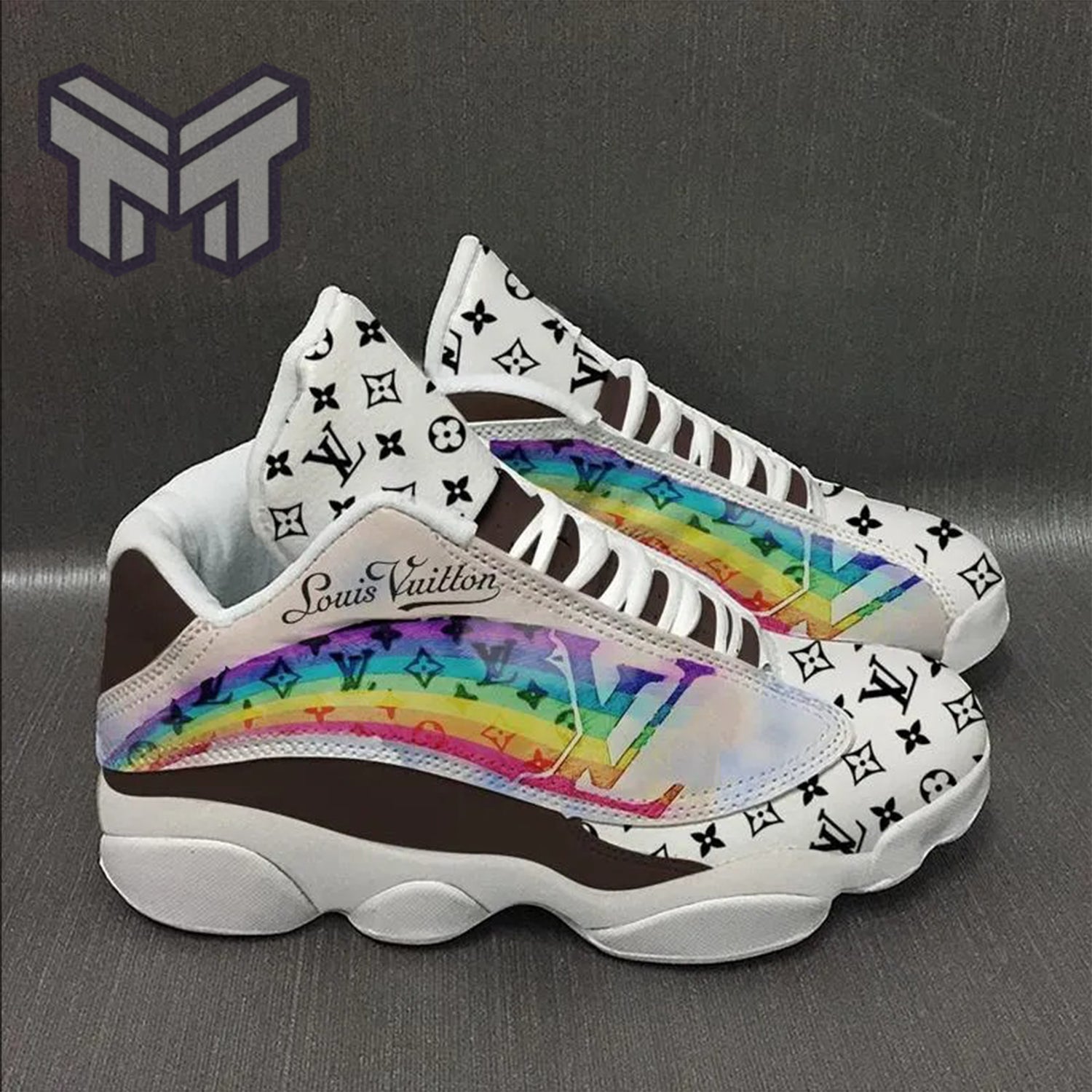 Ideafootwear Louis Vuitton AJ13 Sneakers Shoes For Men And Women 37