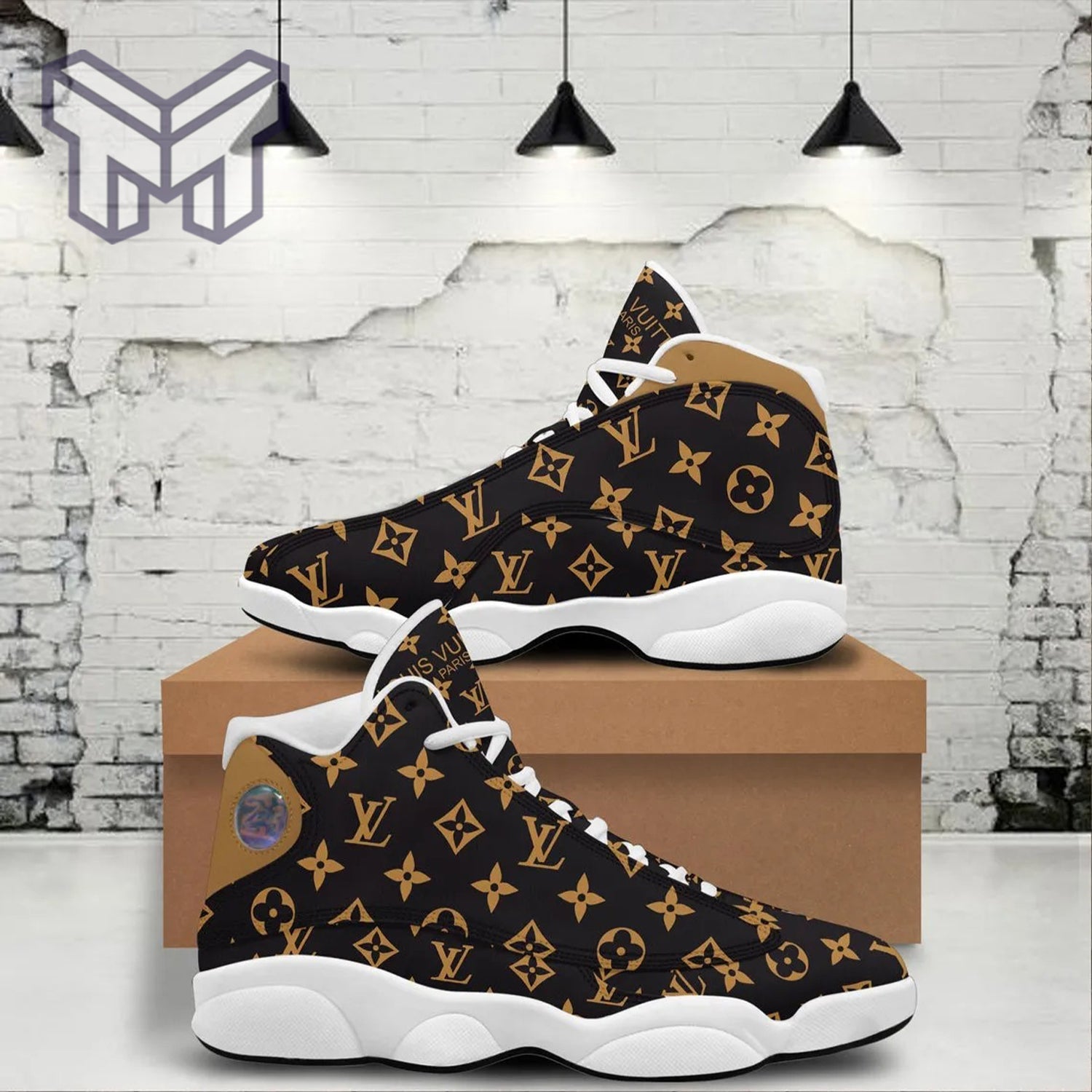 Ideafootwear Louis Vuitton AJ13 Sneakers Shoes For Men And Women 22
