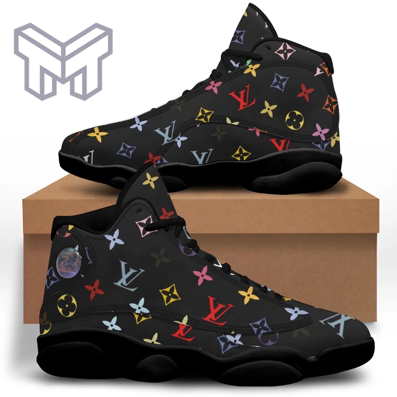 Ideafootwear Louis Vuitton AJ13 Sneakers Shoes For Men And Women 47