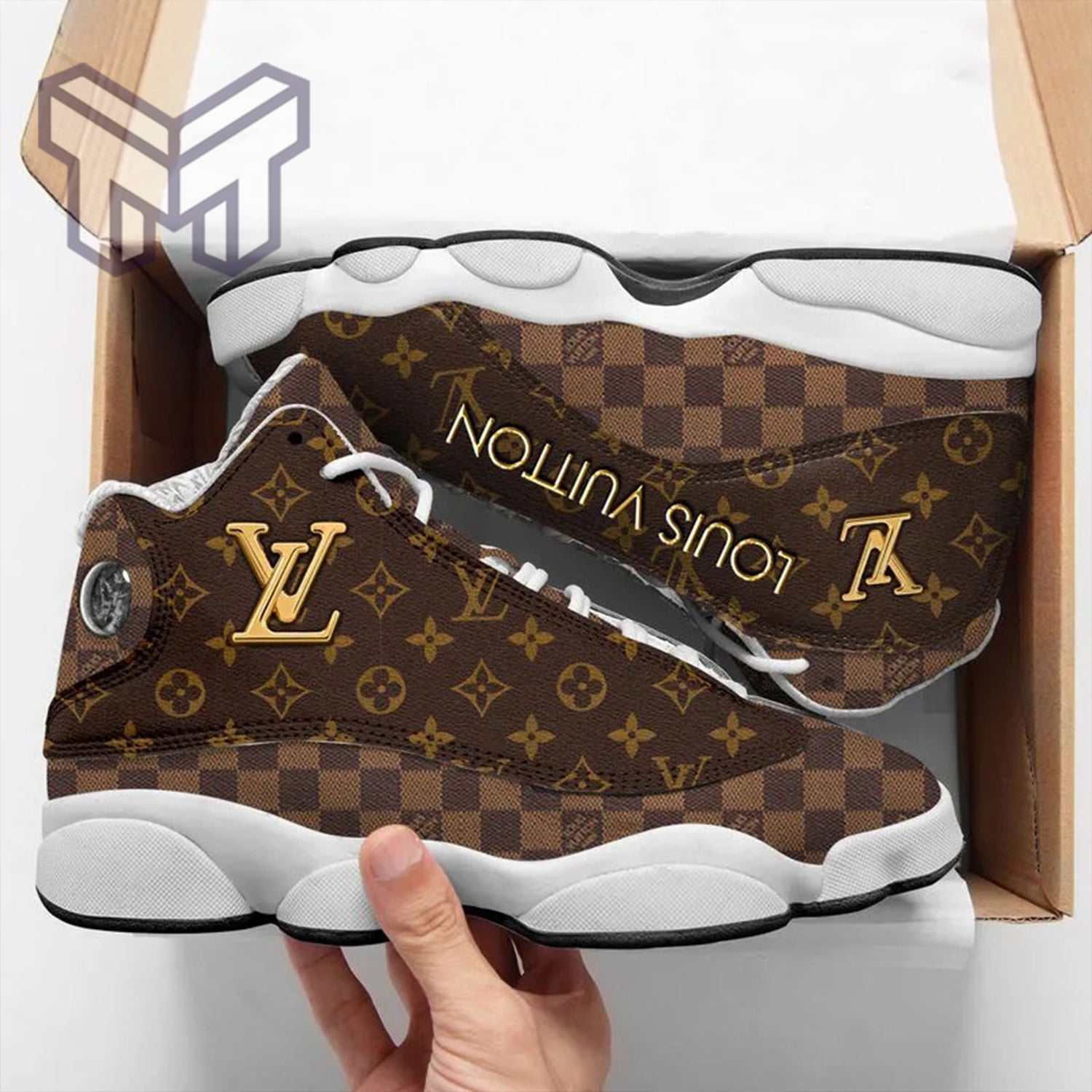 Ideafootwear Louis Vuitton AJ13 Sneakers Shoes For Men And Women 56