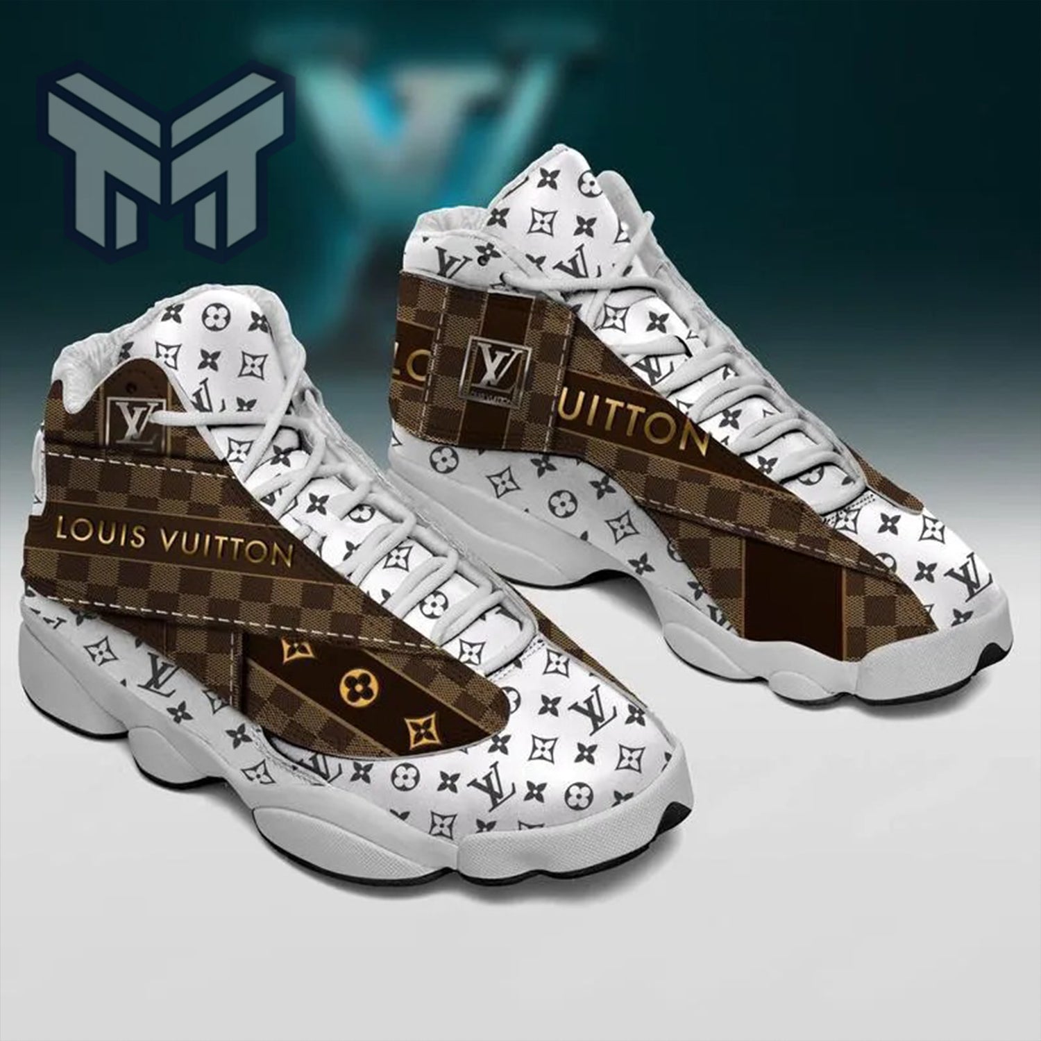 Ideafootwear Louis Vuitton AJ13 Sneakers Shoes For Men And Women 49
