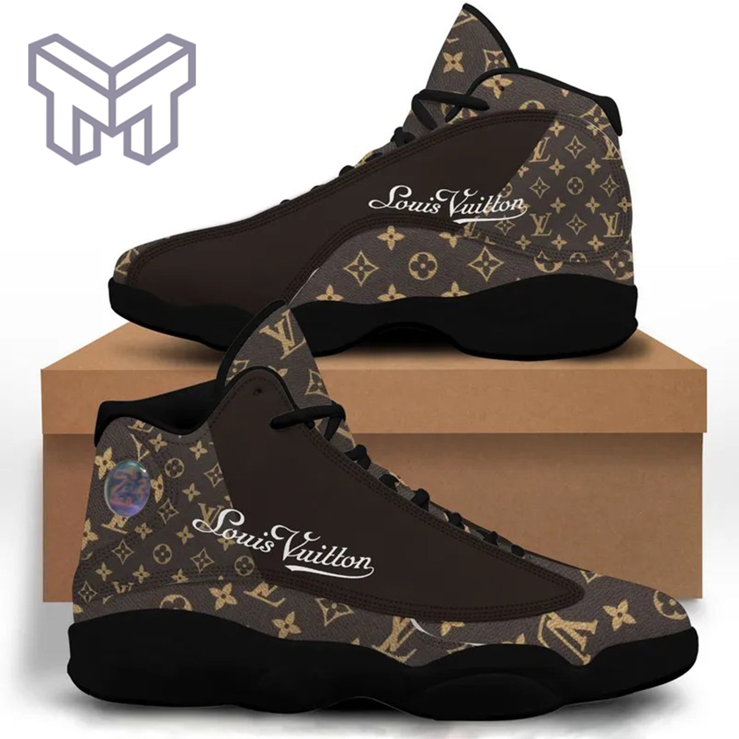 Ideafootwear Louis Vuitton AJ13 Sneakers Shoes For Men And Women 6