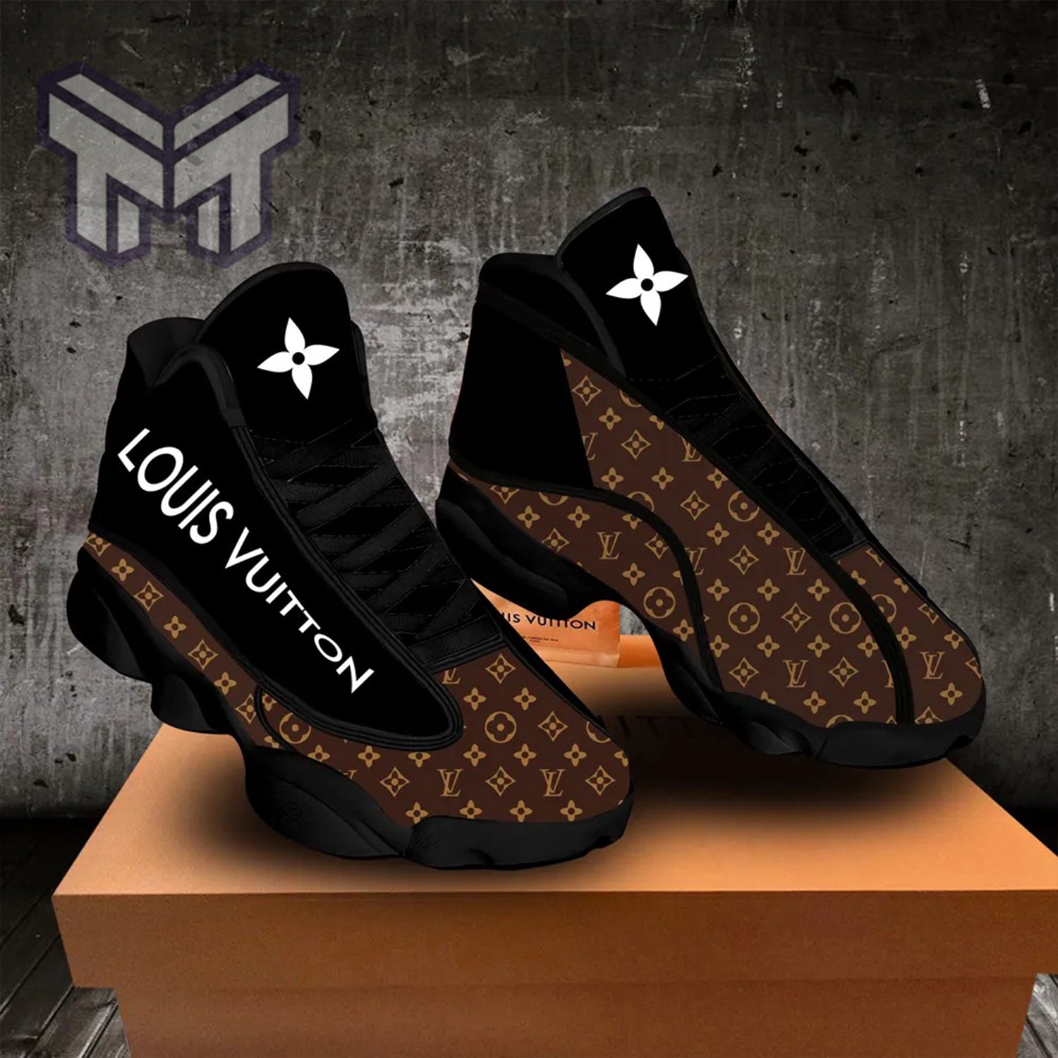 Ideafootwear Louis Vuitton AJ13 Sneakers Shoes For Men And Women 66