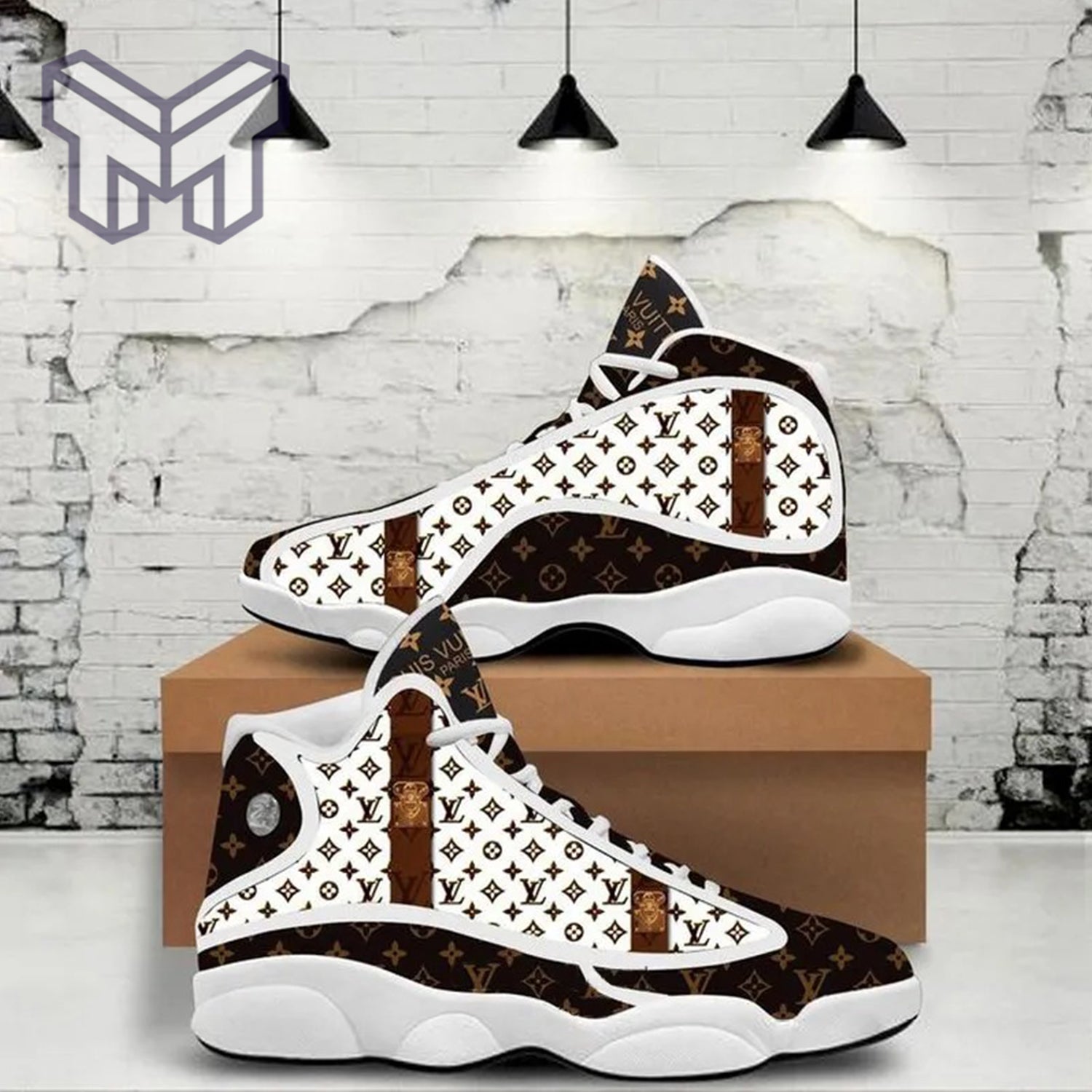 Ideafootwear Louis Vuitton AJ13 Sneakers Shoes For Men And Women 41