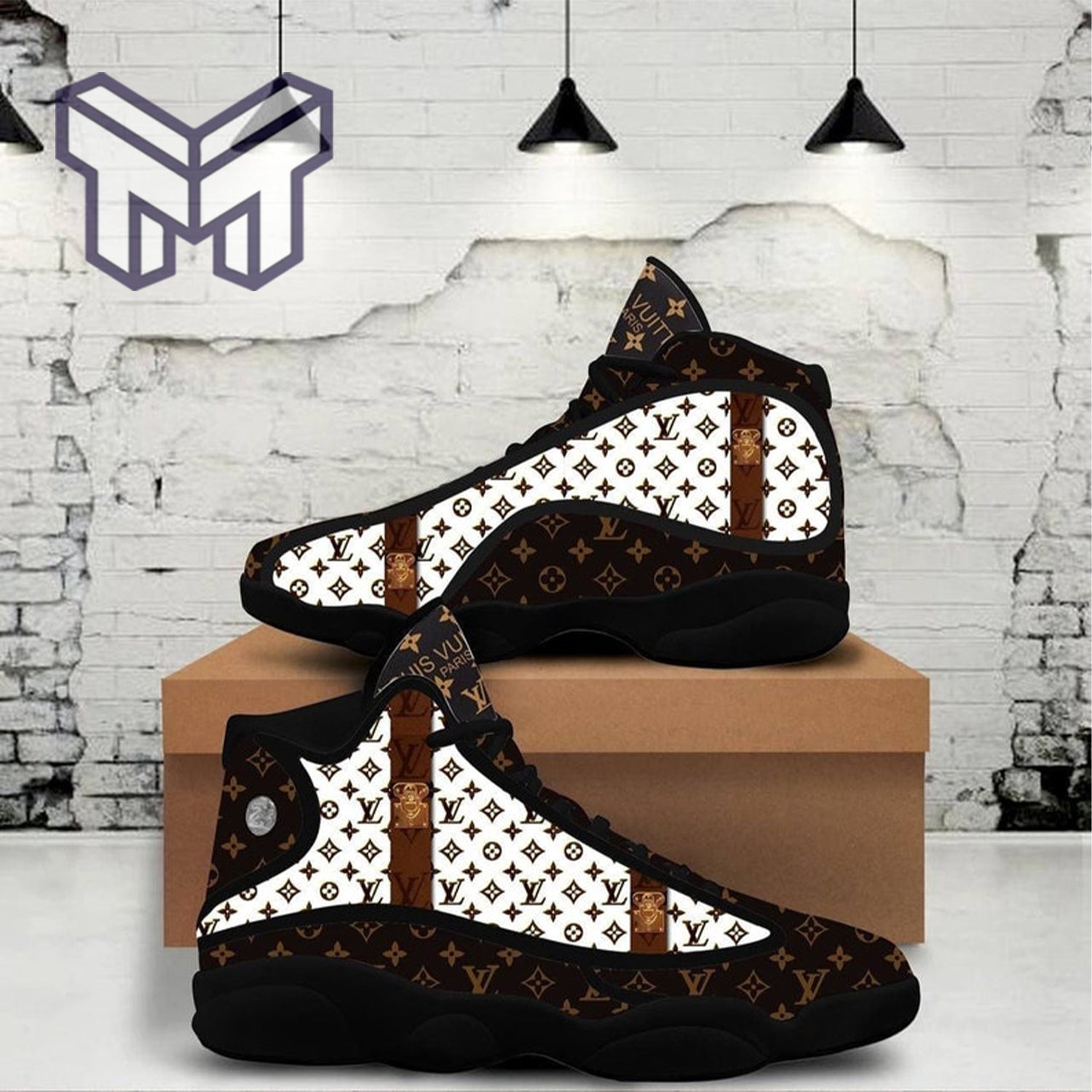 Ideafootwear Louis Vuitton AJ13 Sneakers Shoes For Men And Women 80