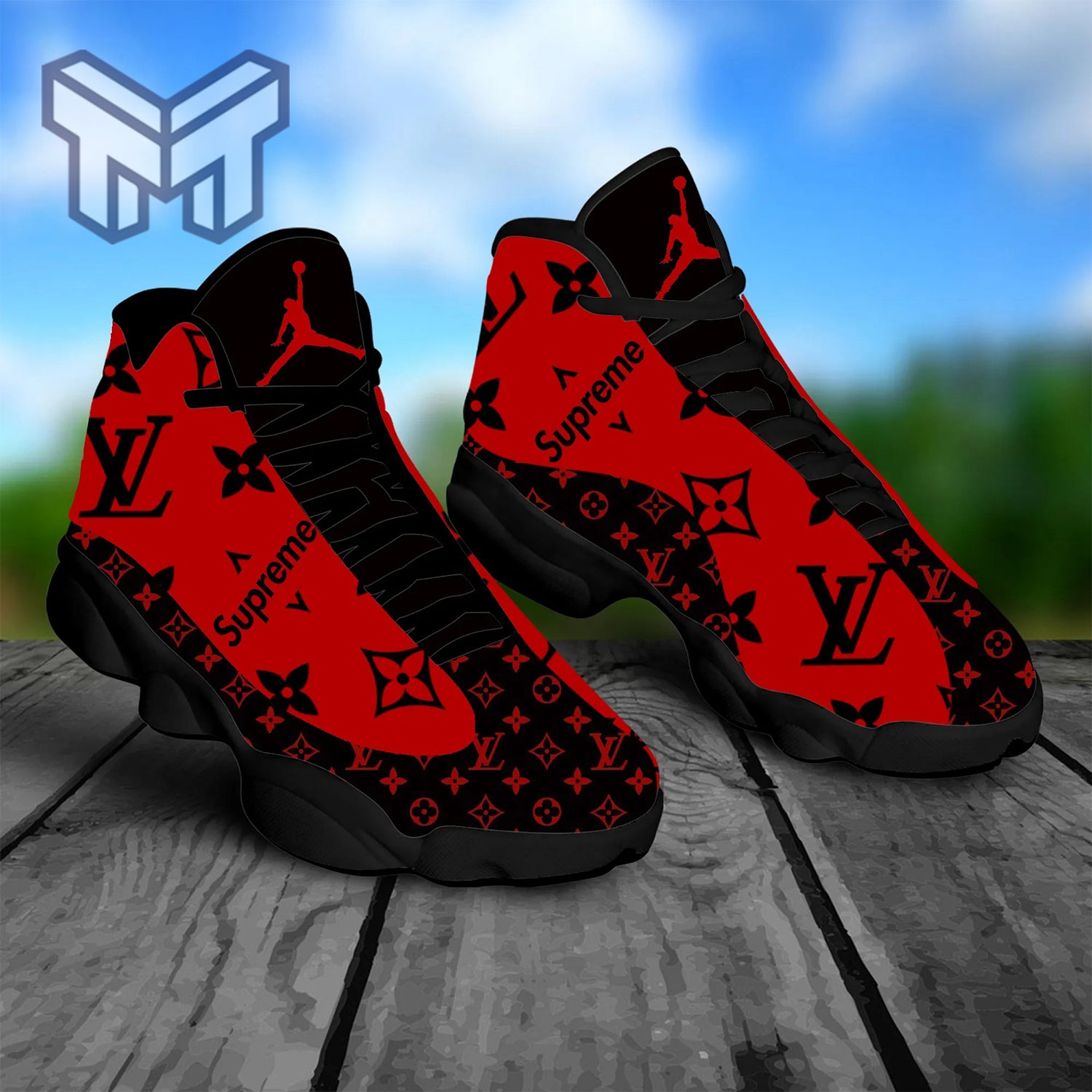 Ideafootwear Louis Vuitton AJ13 Sneakers Shoes For Men And Women 25