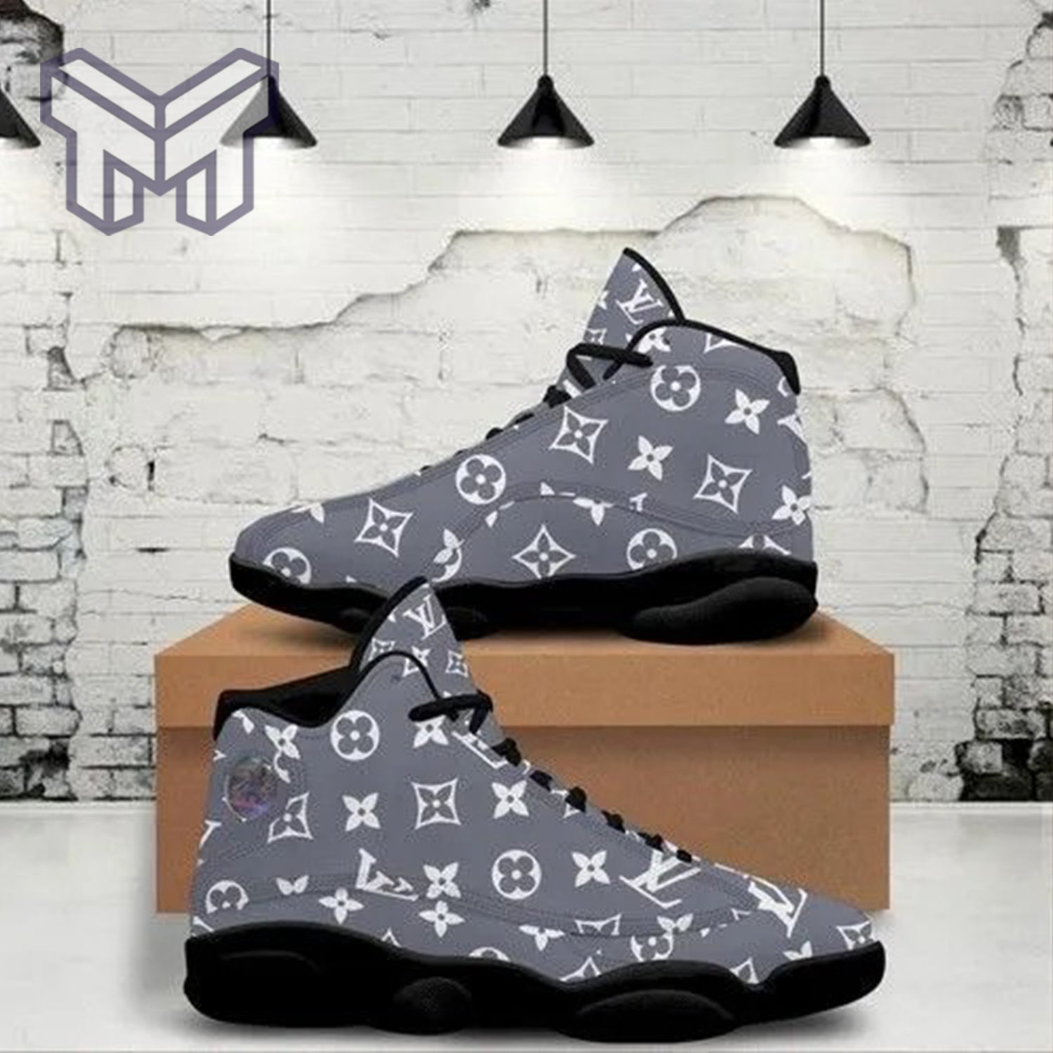 Ideafootwear Louis Vuitton AJ13 Sneakers Shoes For Men And Women 13