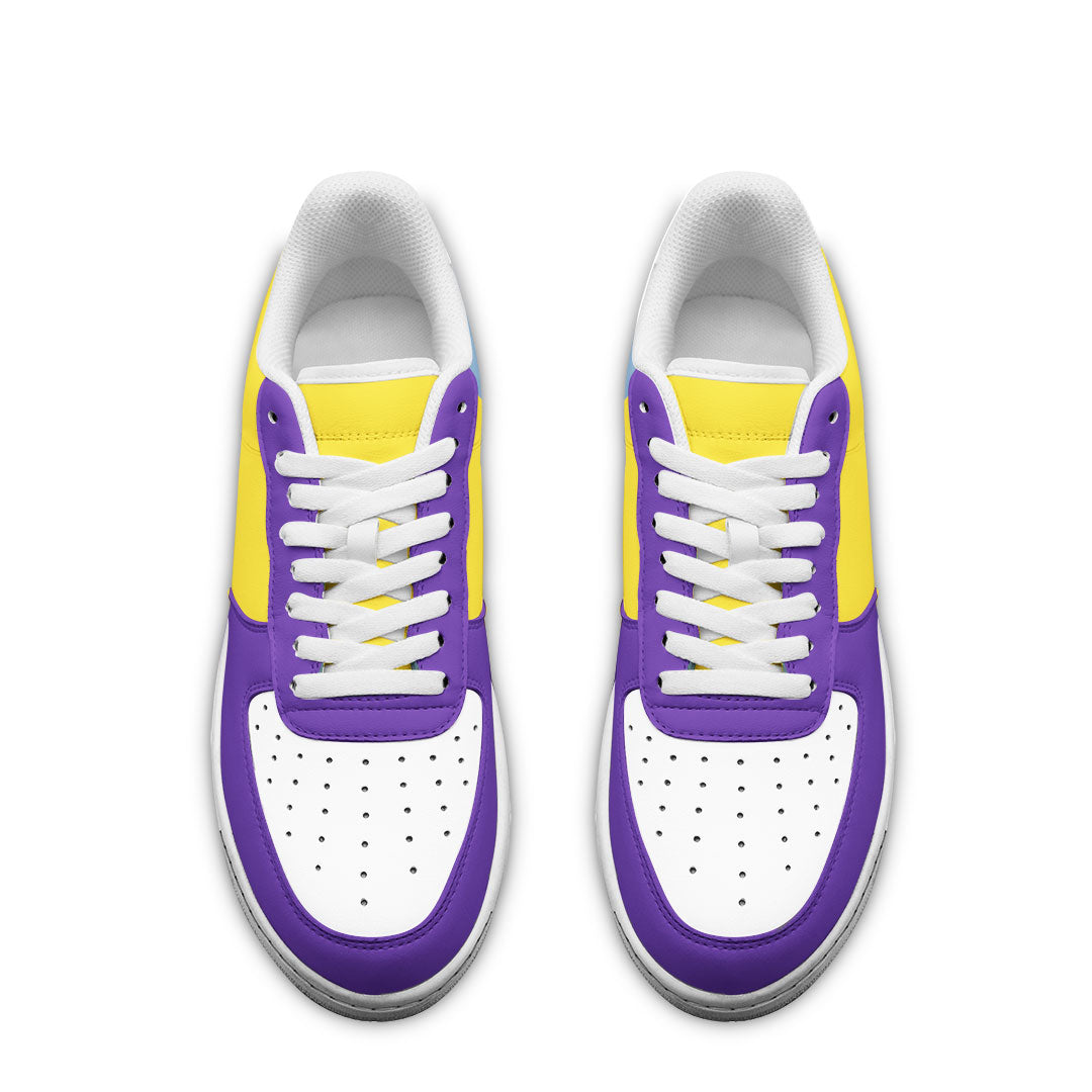 Ideafootwear LSU Tigers Air Low-Top Sneakers Shoes For Men And Women 1