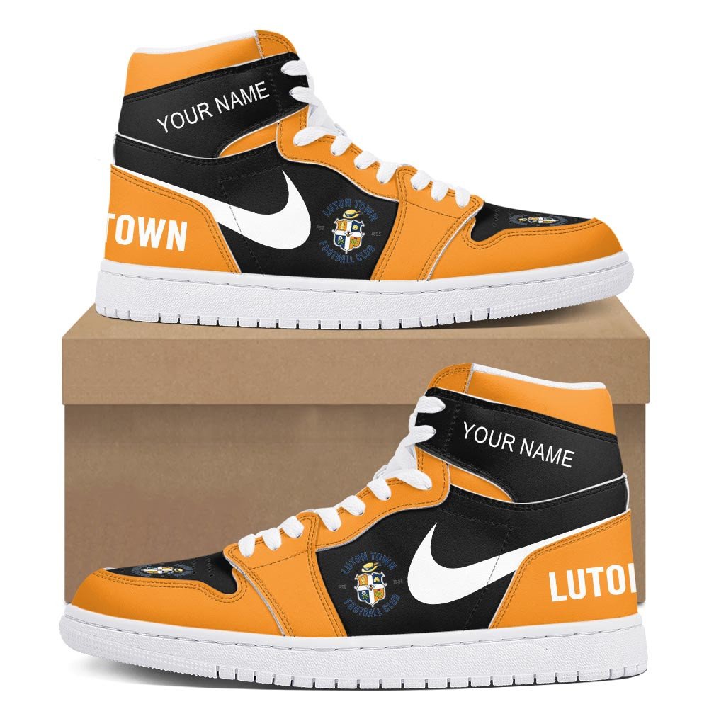 Ideafootwear Luton Town AJ1 High Sneakers Shoes For Men And Women 1